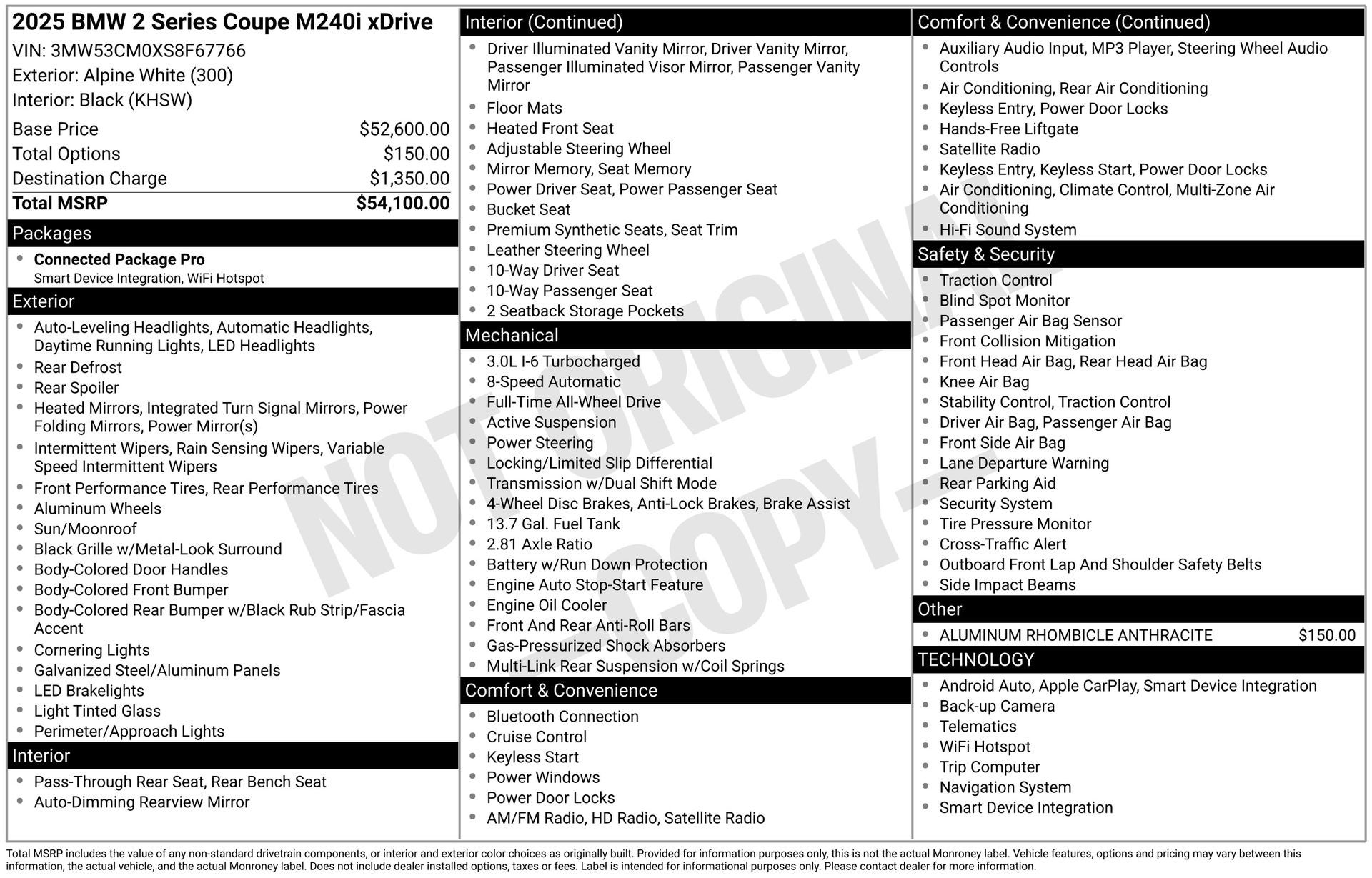 2025 BMW 2 Series M240i