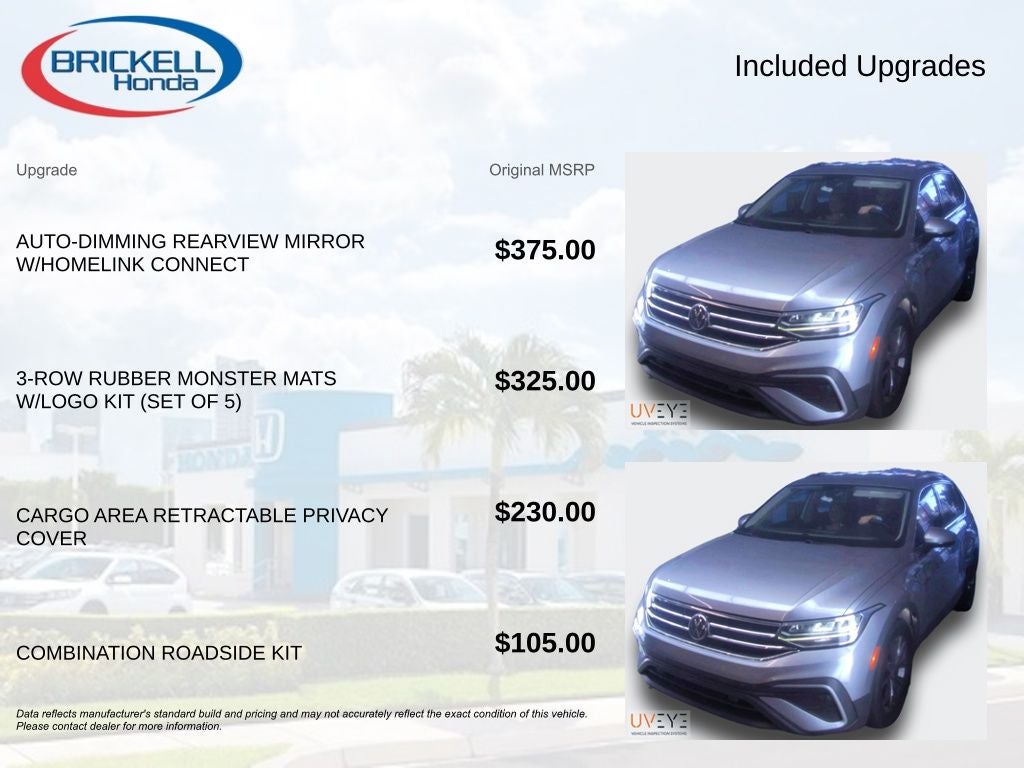 2022 Volkswagen Tiguan 2.0T SE