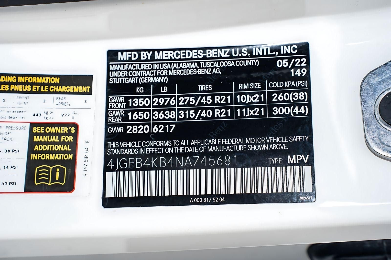 2022 Mercedes-Benz GLE GLE 350 4MATIC®