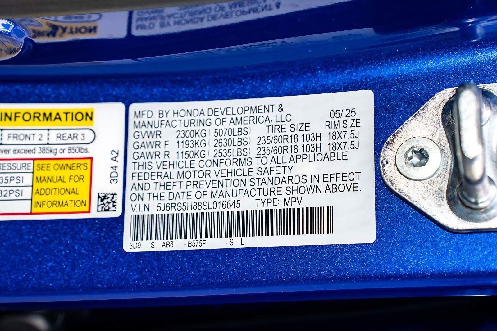 2025 Honda CR-V Hybrid Sport-L