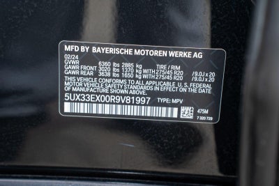 2024 BMW X6 xDrive40i