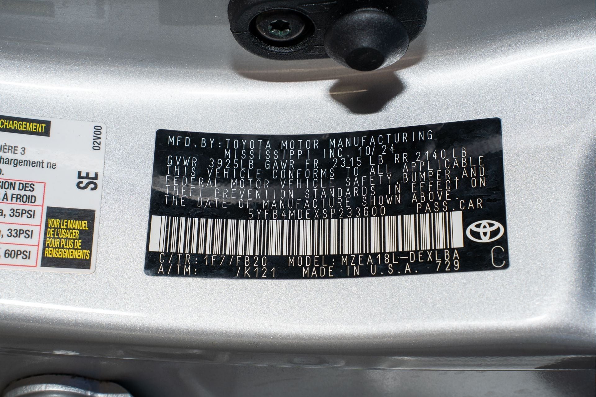 2025 Toyota Corolla LE