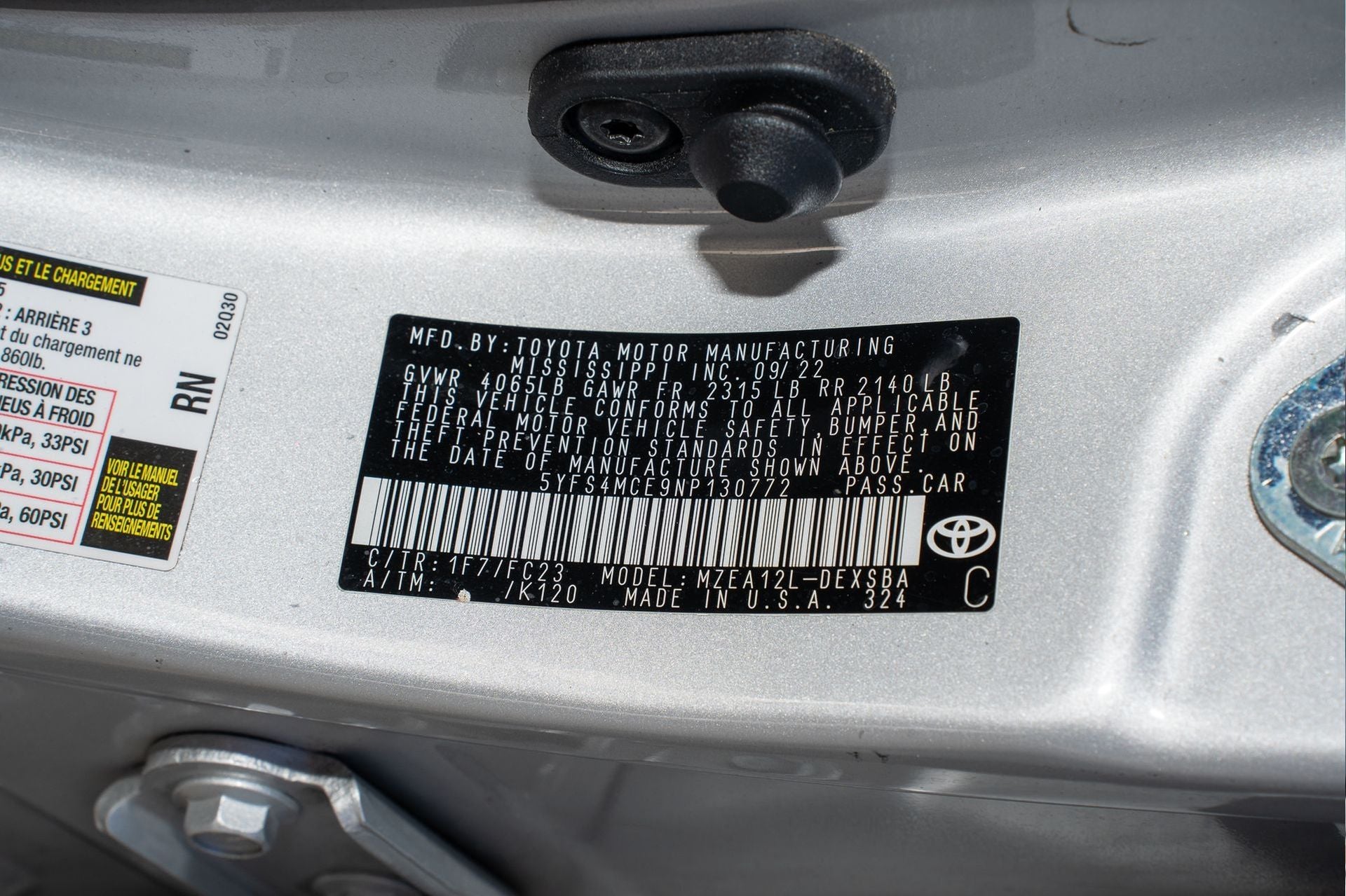 2022 Toyota Corolla SE