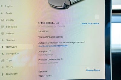 2020 Tesla Model 3 Standard Range Plus