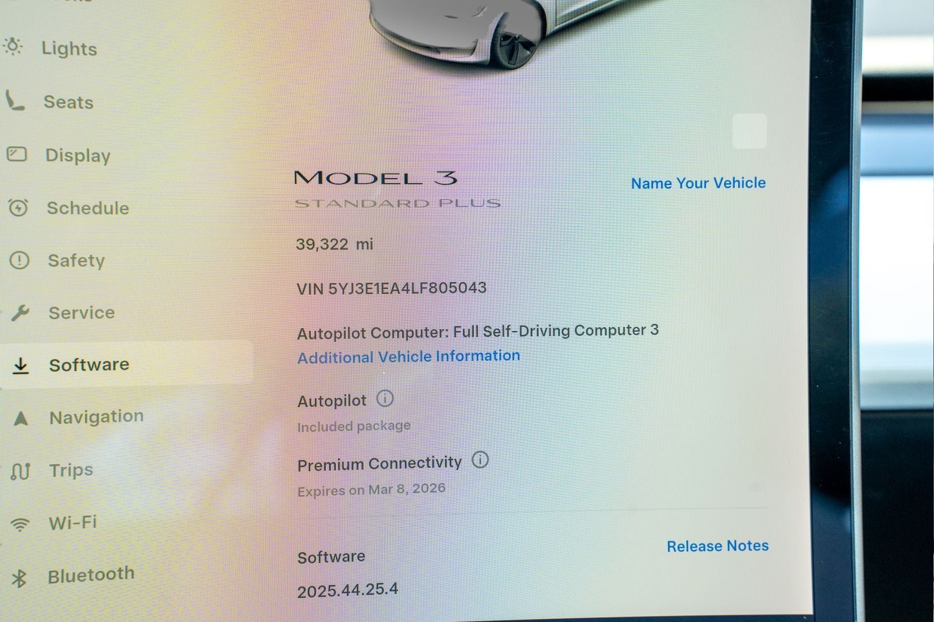 2020 Tesla Model 3 Standard Range Plus