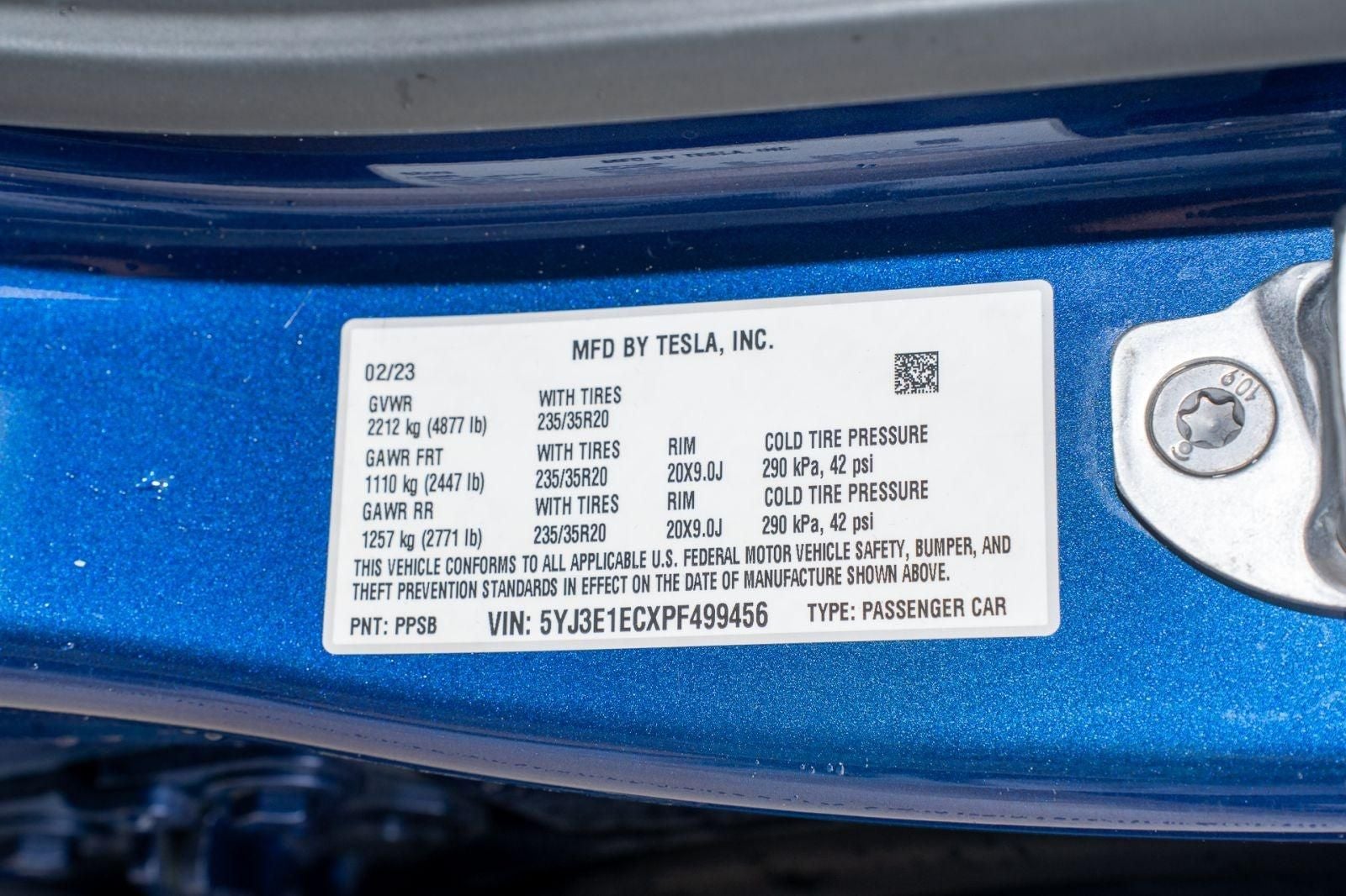 2023 Tesla Model 3 Performance