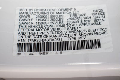 2025 Honda CR-V Hybrid Sport-L