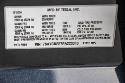 2024 Tesla Model Y Long Range