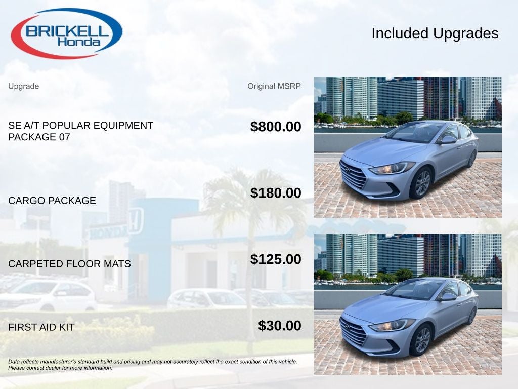 2017 Hyundai Elantra SE