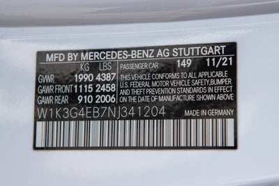 2022 Mercedes-Benz A-Class A 220