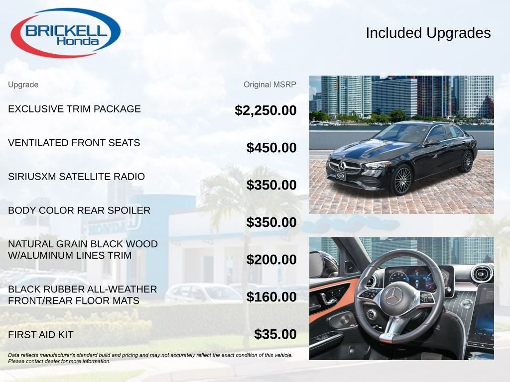 2022 Mercedes-Benz C-Class C 300