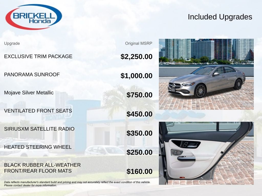 2022 Mercedes-Benz C-Class C 300 4MATIC®