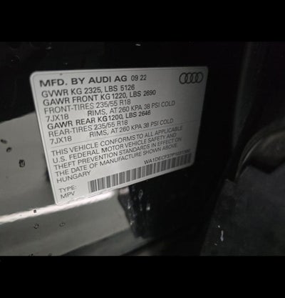 2023 Audi Q3 Premium S Line quattro