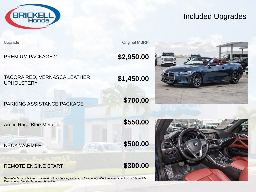 2021 BMW 4 Series 430i