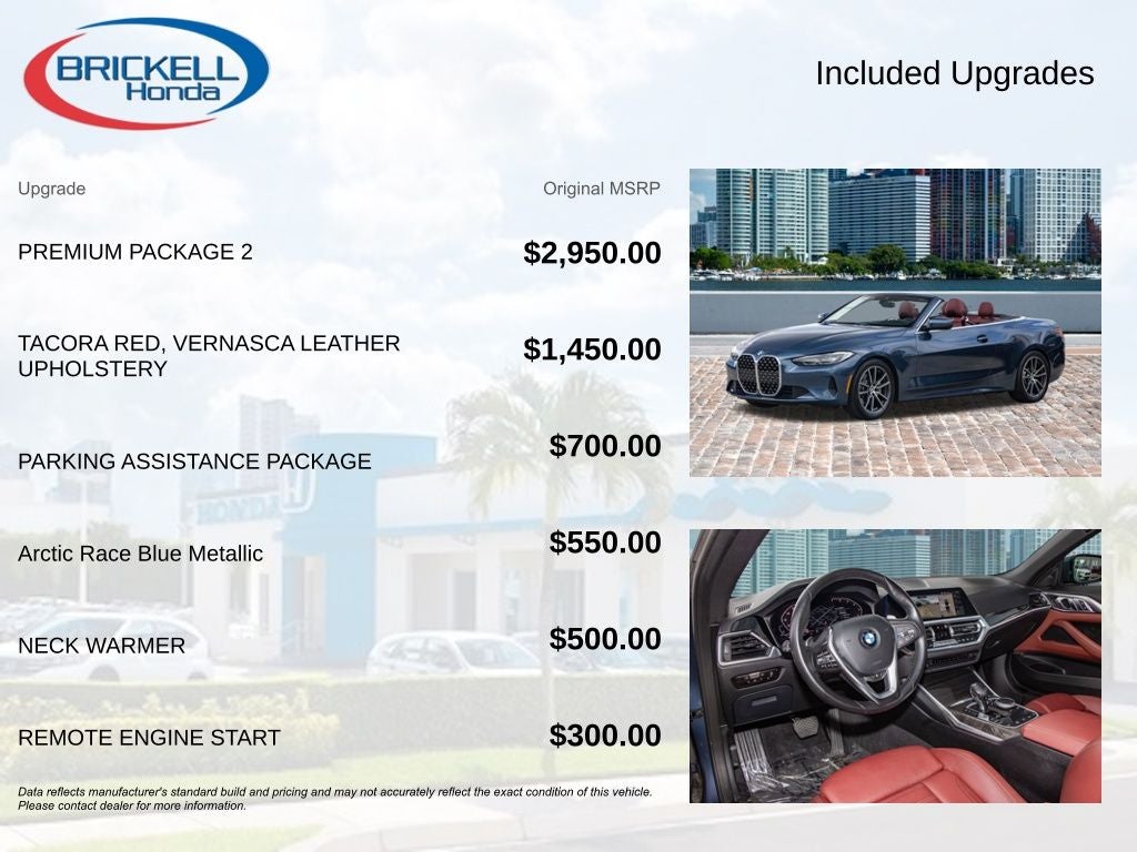 2021 BMW 4 Series 430i