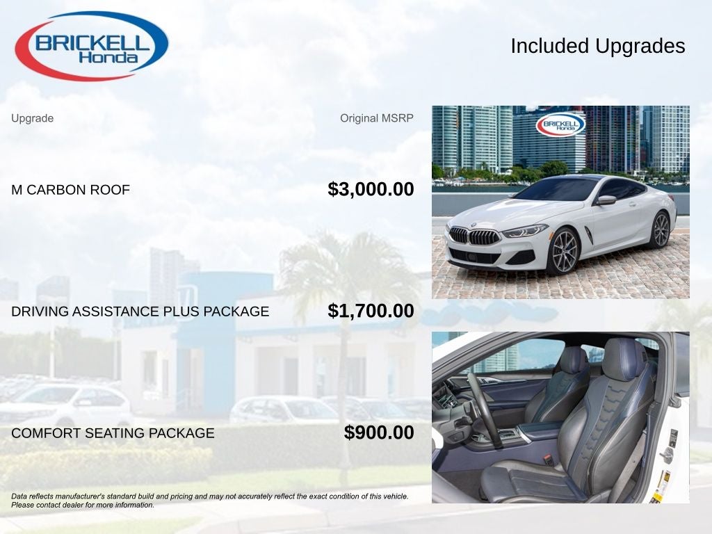 2019 BMW 8 Series M850i xDrive