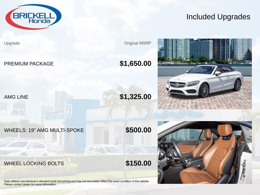 2018 Mercedes-Benz C-Class C 300