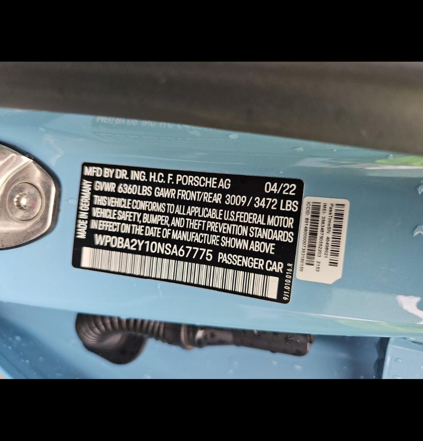 2022 Porsche Taycan Cross Turismo 4