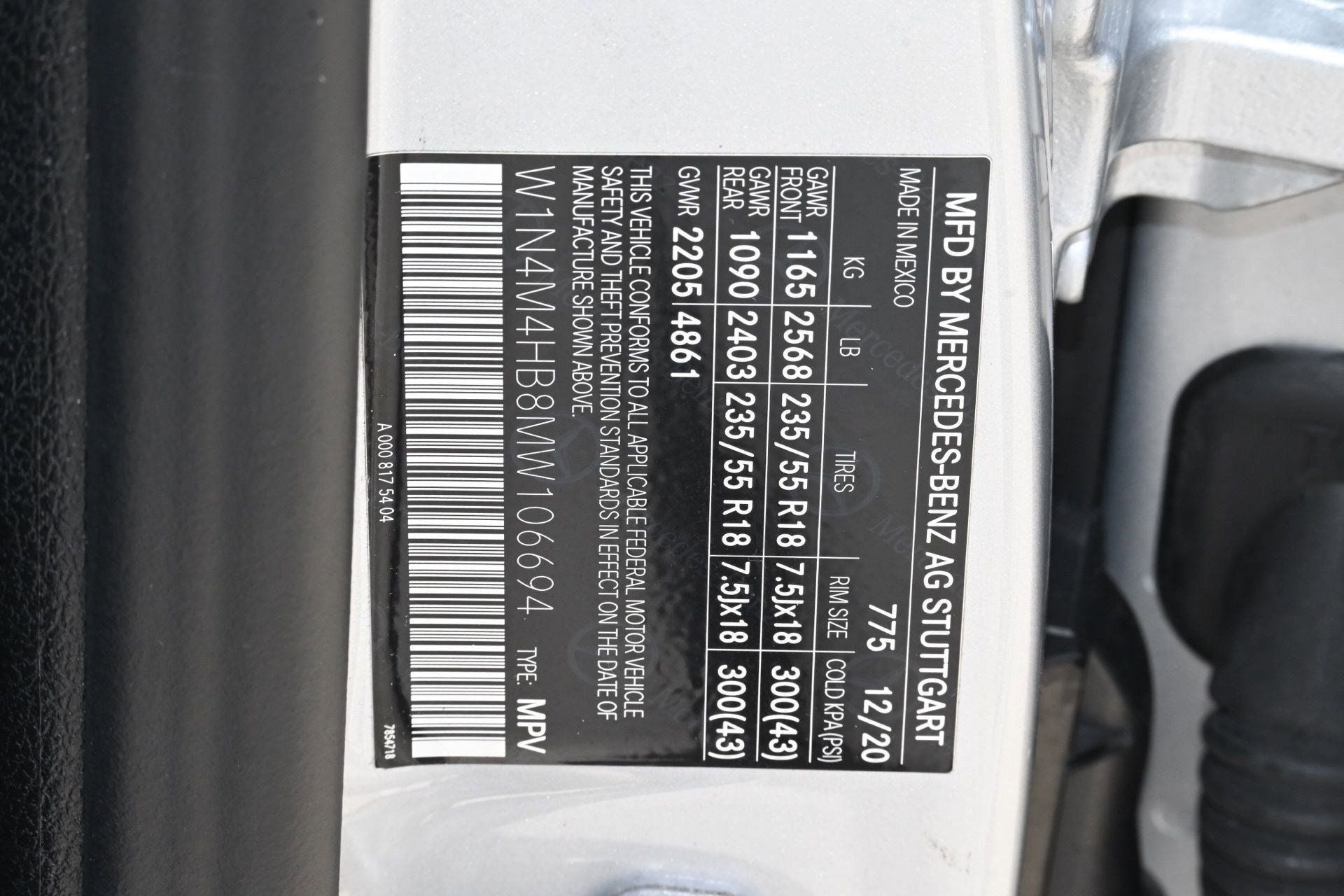 2021 Mercedes-Benz GLB GLB 250 4MATIC®