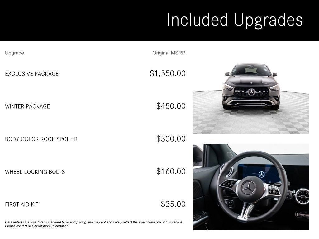 2025 Mercedes-Benz GLA GLA 250 4MATIC®