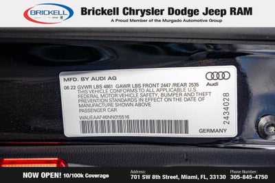 2022 Audi A4 45 S line Premium Plus quattro