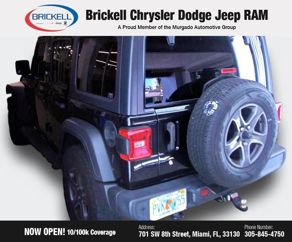 2018 Jeep Wrangler Unlimited Sport S