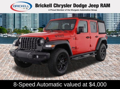 2022 Jeep Wrangler Unlimited Willys
