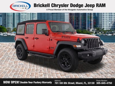 2022 Jeep Wrangler Unlimited Willys