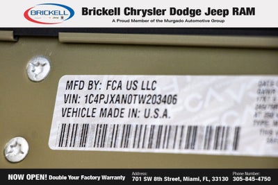 2026 Jeep Wrangler Sport