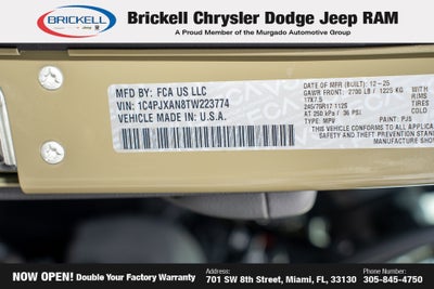 2026 Jeep Wrangler Sport