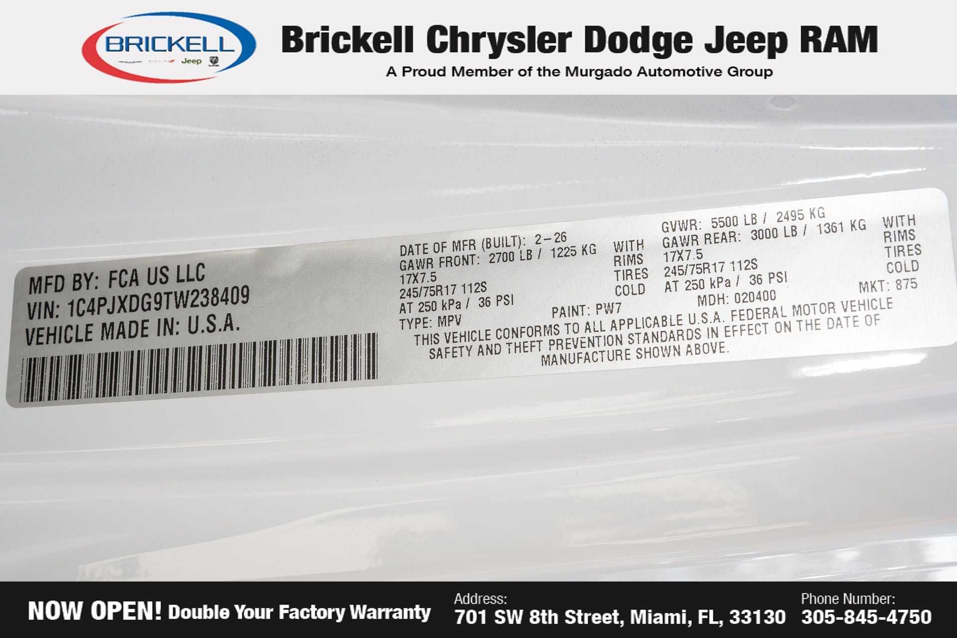 2026 Jeep Wrangler Sport S