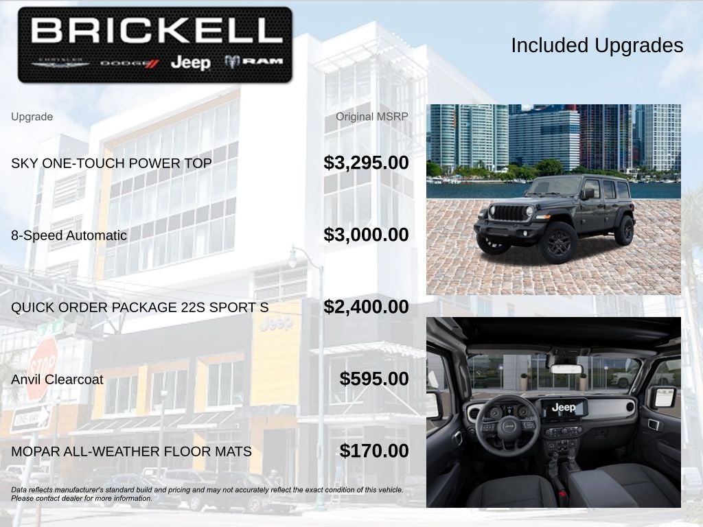 2026 Jeep Wrangler Sport S