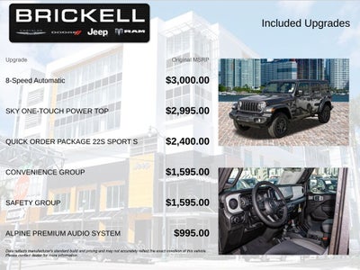 2026 Jeep Wrangler Sport S