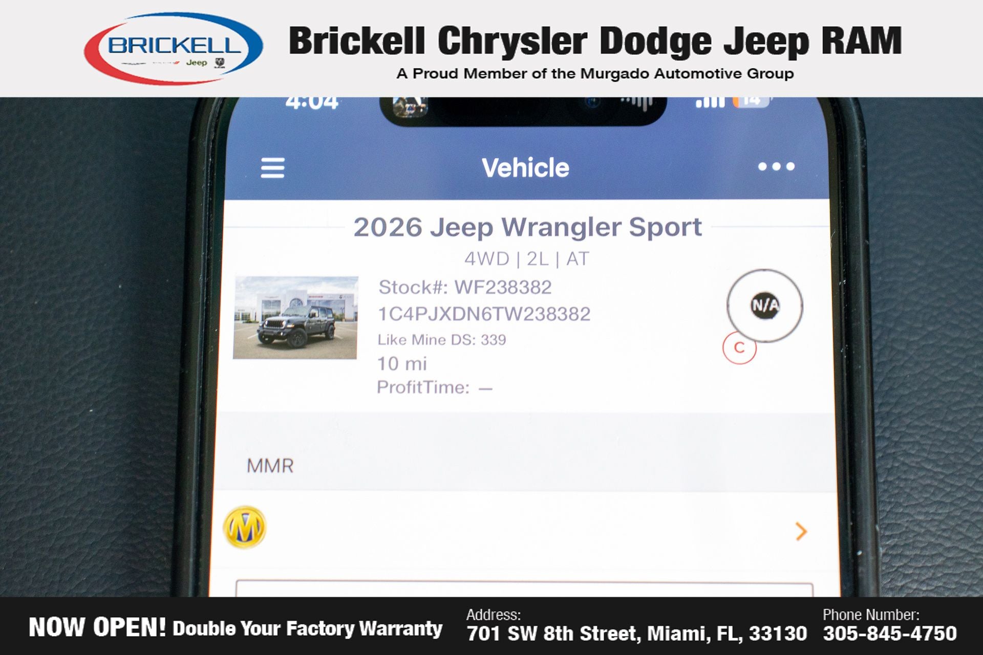 2026 Jeep Wrangler Sport