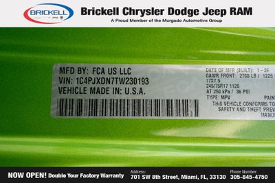 2026 Jeep Wrangler Sport