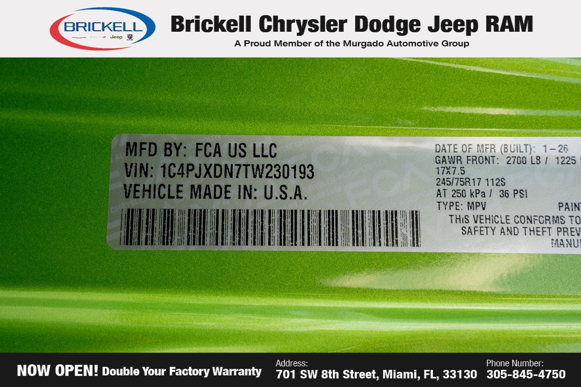 2026 Jeep Wrangler Sport