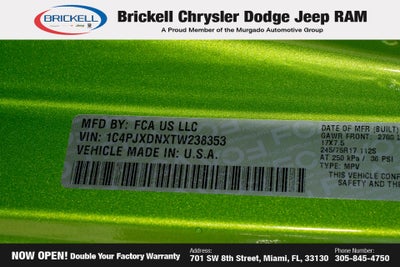 2026 Jeep Wrangler Sport