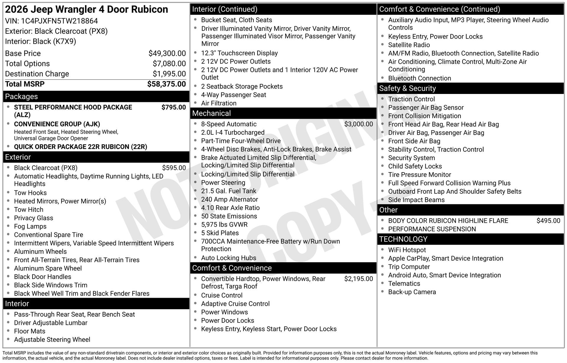 2026 Jeep Wrangler Rubicon