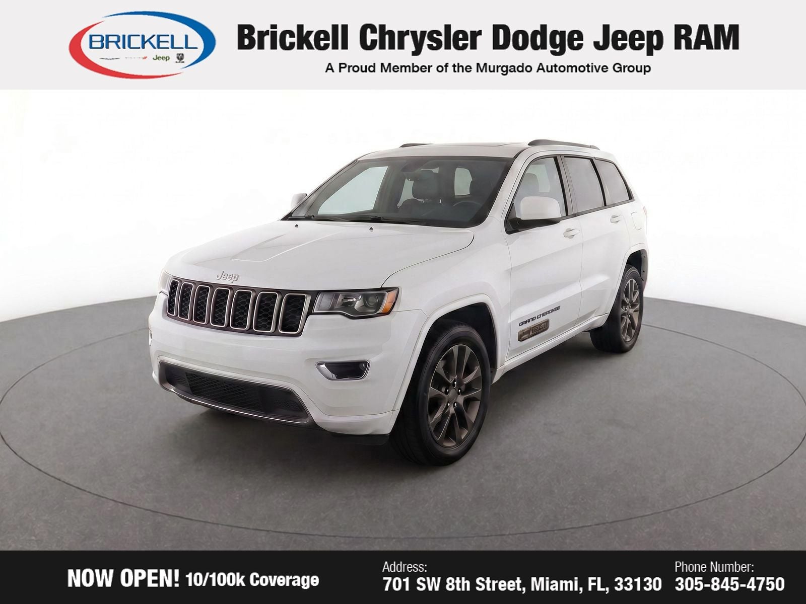 2017 Jeep Grand Cherokee Limited 75th Anniversary Edition