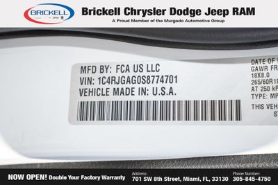 2025 Jeep Grand Cherokee Altitude X