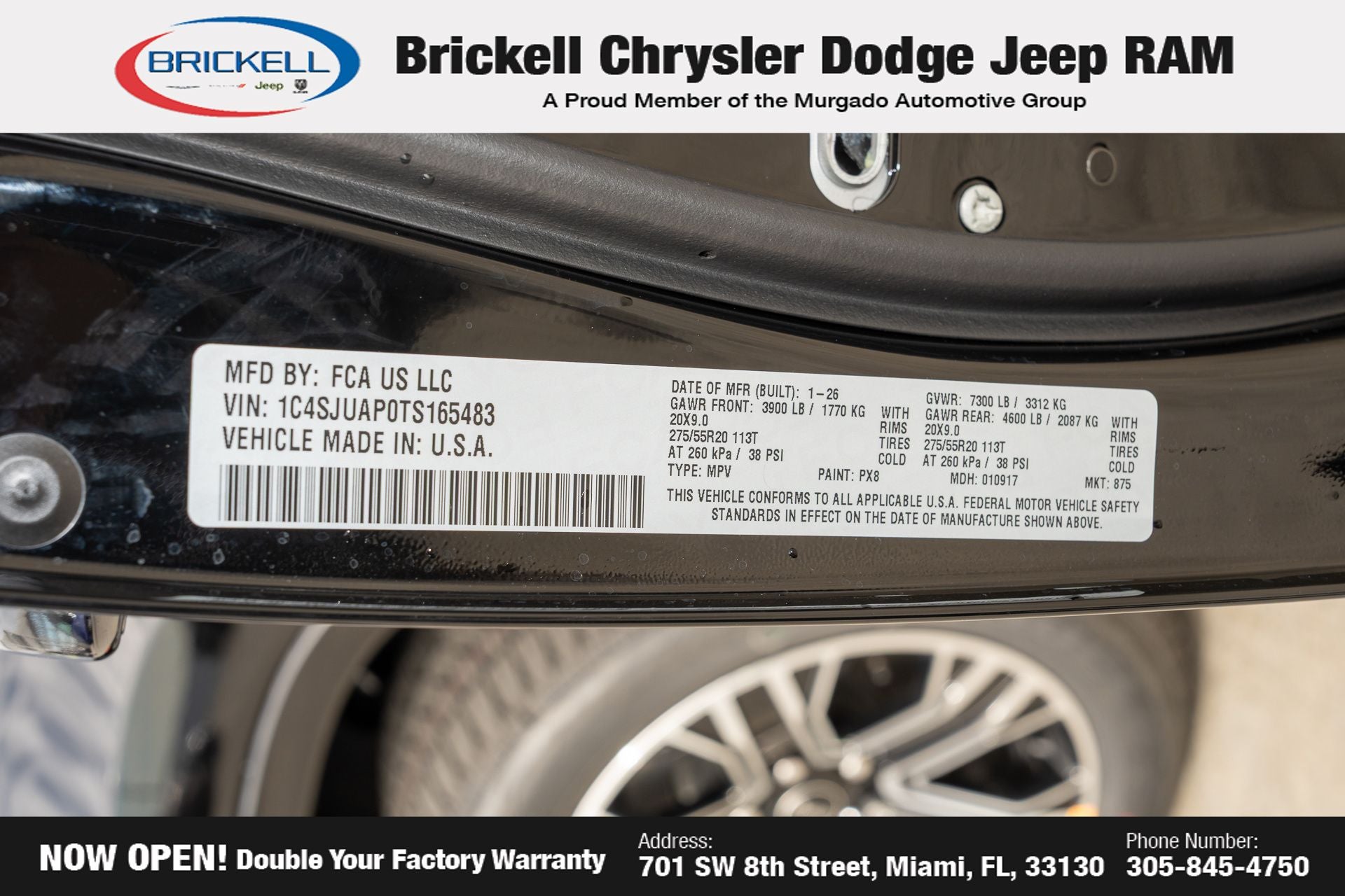 2026 Jeep Grand Wagoneer 4x2