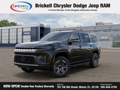 2026 Jeep Grand Wagoneer 4x2