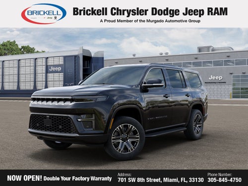 2026 Jeep Grand Wagoneer 4x2