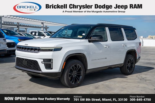 2026 Jeep Grand Wagoneer Summit Obsidian