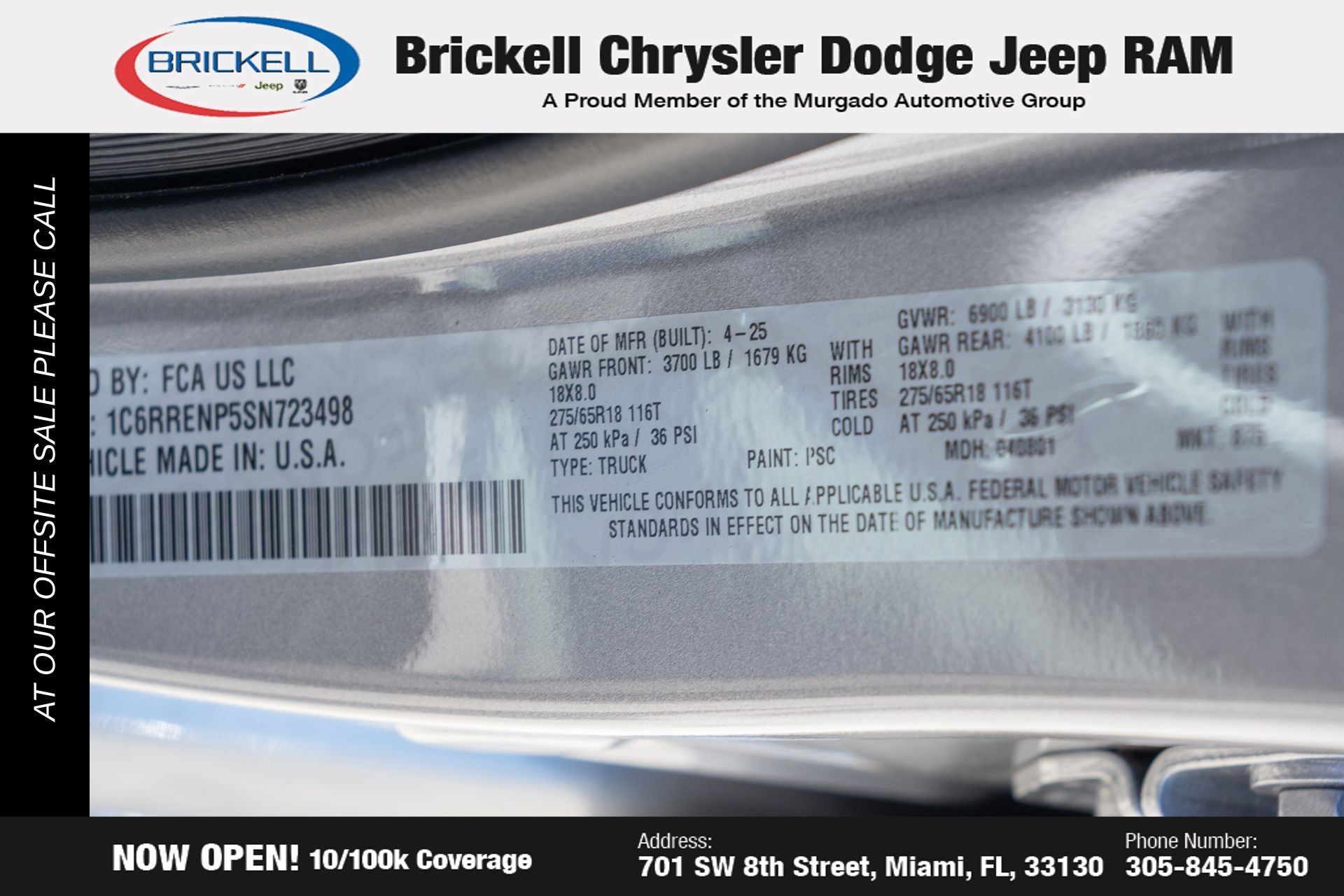 2025 RAM 1500 Tradesman