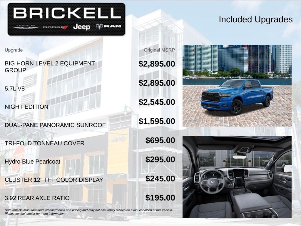 2026 RAM 1500 Big Horn/Lone Star