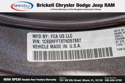 2026 RAM 1500 Big Horn/Lone Star DC-650 FOX FACTORY