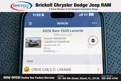 2026 RAM 1500 Laramie