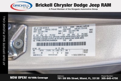 2019 Ford Escape SEL