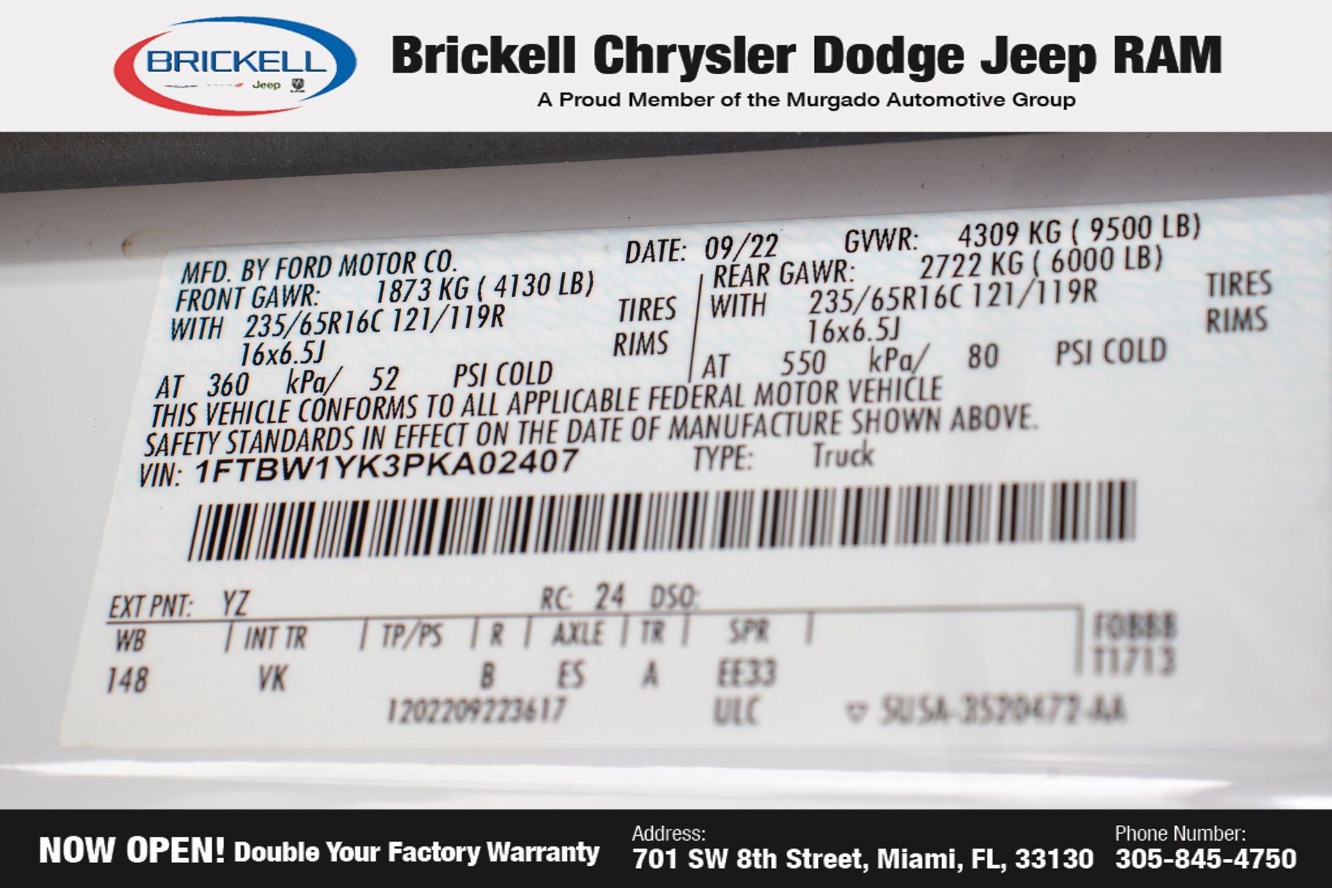 2023 Ford E-Transit-350 Base